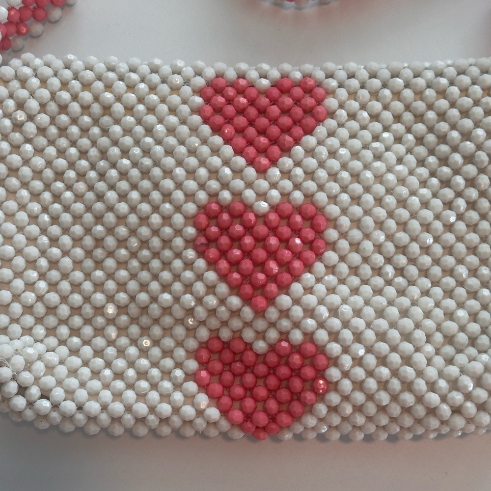 Isaac Mizrahi Beaded Heart Purse - Picture 8 of 11